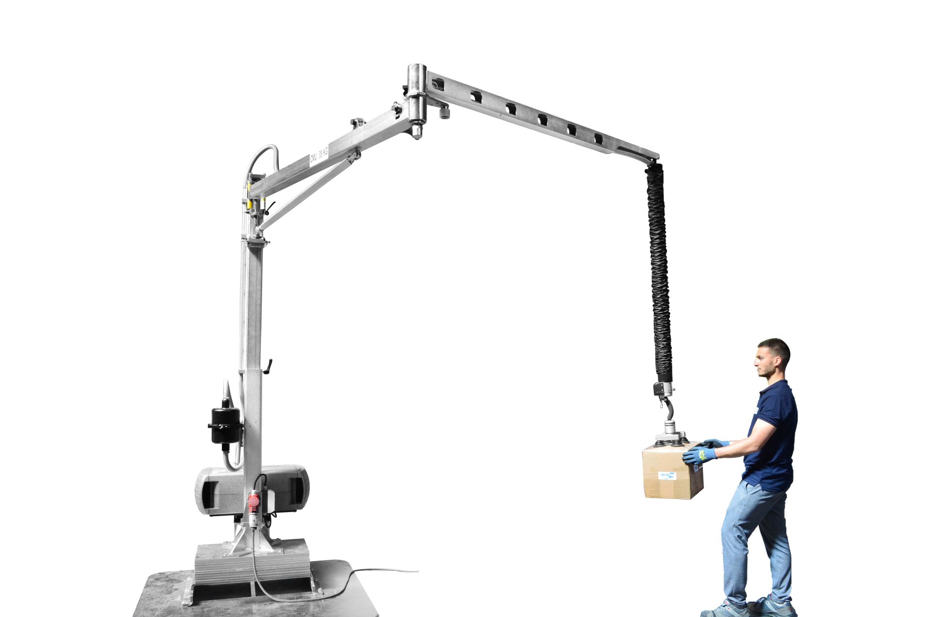 Potence mobile sur socle déplaçable - compatible manipulateurs industriels - INGENITEC_0