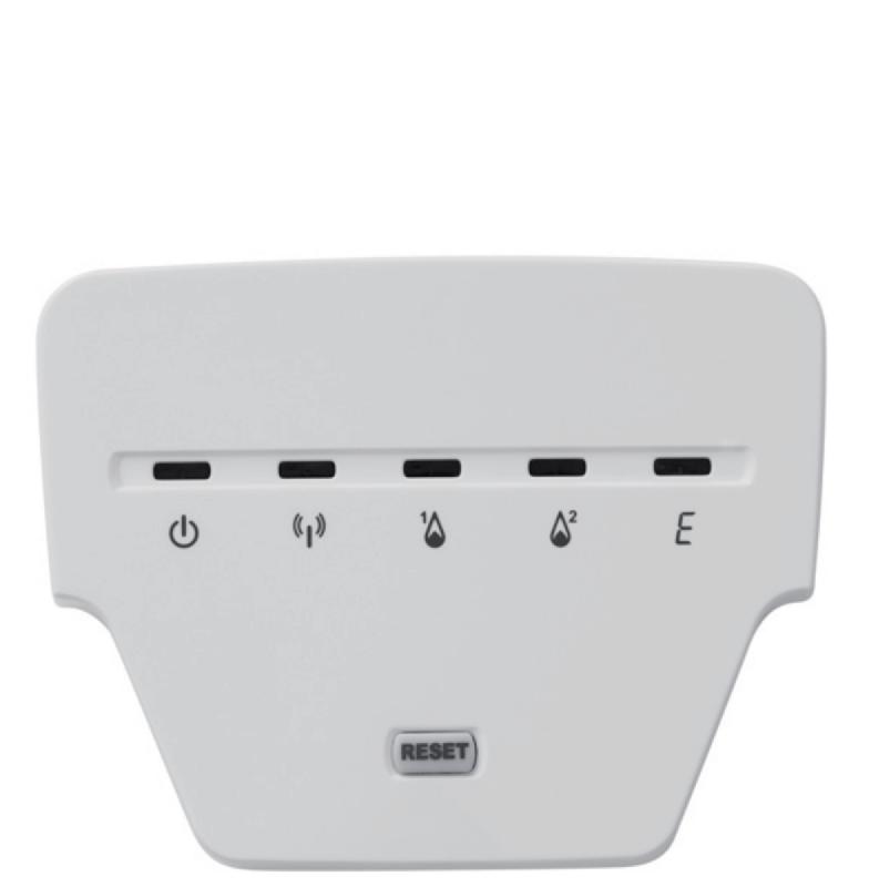 Récepteur sans fil 5 LED avec support - Réf C7108484 - Accessoires pour chaudières_0