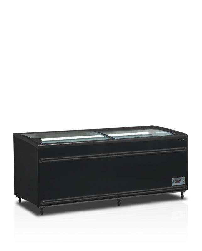 Réfrigérateur convertible en congélateur de supermarché 786 l noir - 1856x858x832 mm - SFI185B-CF VS_0