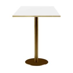 Restootab - Mange-debout 60x60cm Rome bistrot blanche - blanc TB-ROMFF2-6060M-BLANC-LAI_0