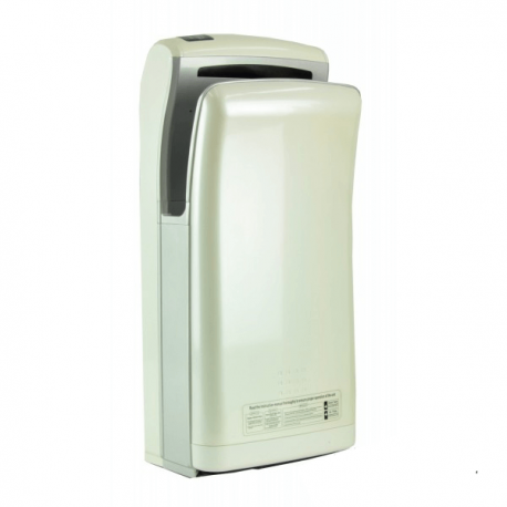 Sèche-mains Vitech automatique - Double jet d'air blanc 1200-1800W - Séchage rapide en moins de 6 secondes_0