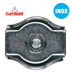Serre-câble simplex 1 vis - acier inoxydable AISI 316_0