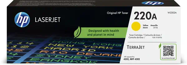 Toner HP LaserJet jaune authentique HP 220A_0