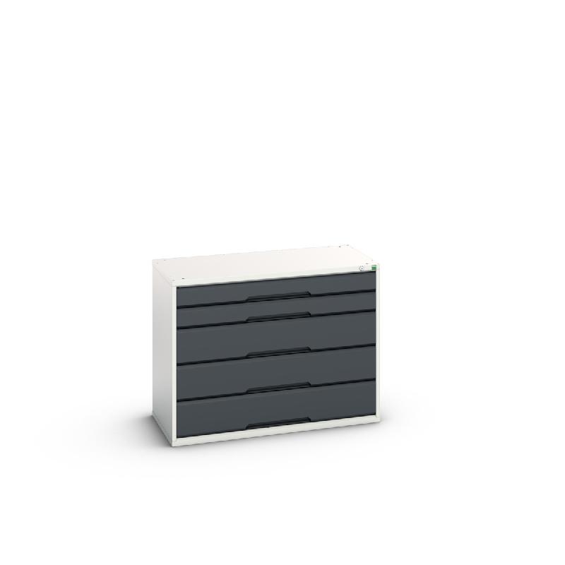 Armoire à tiroirs Verso - Réf : 16925212 - 5 tiroirs, acier robuste, extension 100%, finition poudre durable_0