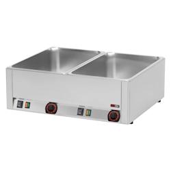Bain marie  électrique 2x GN 1/1 - 150 TOP BM 2115 - Redfox - inox 0605848087703_0