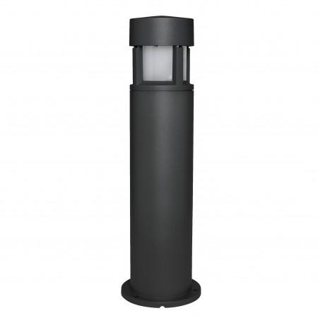 Borne Mini NICO IP65 E27 70W anthracite - Hauteur 45.7 cm - Aluminium - IK08 - Éclairage extérieur à faisceaux 4 côtés_0