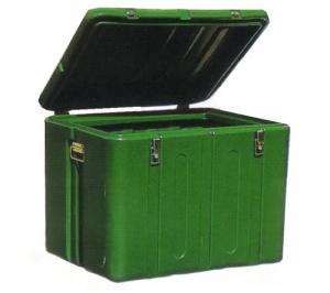 Container rotomoulé - 190L - polyéthylène robuste et résistant aux chocs_0