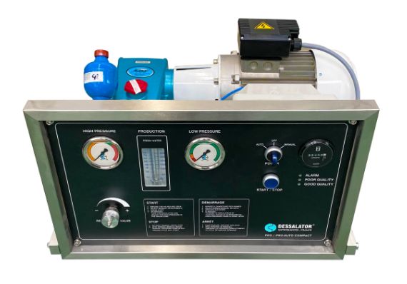 Dessalinisateur ac pro compact automatique d300 - dessalator - production d'eau douce : 300 litres/heure en 400v_0