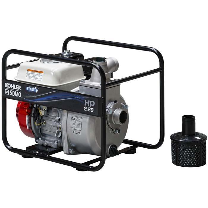 Motopompe essence SDMO haute pression 5,7 bar - Honda GX160 - Débit 440 L/min - 11572961_0