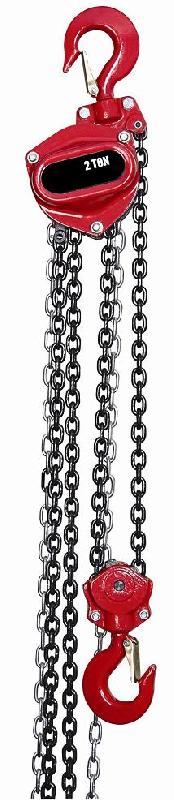 Palan pneumatique à chaîne 2 tonnes - 2 brins - longueur de chaîne 3 m - CE n°M9931795 E01_0