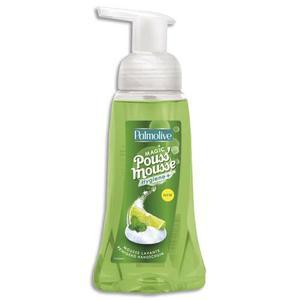 Palmolive flacon pompe 250 ml mousse lavante pouss'mousse volumineuse et compacte parfum citron vert_0