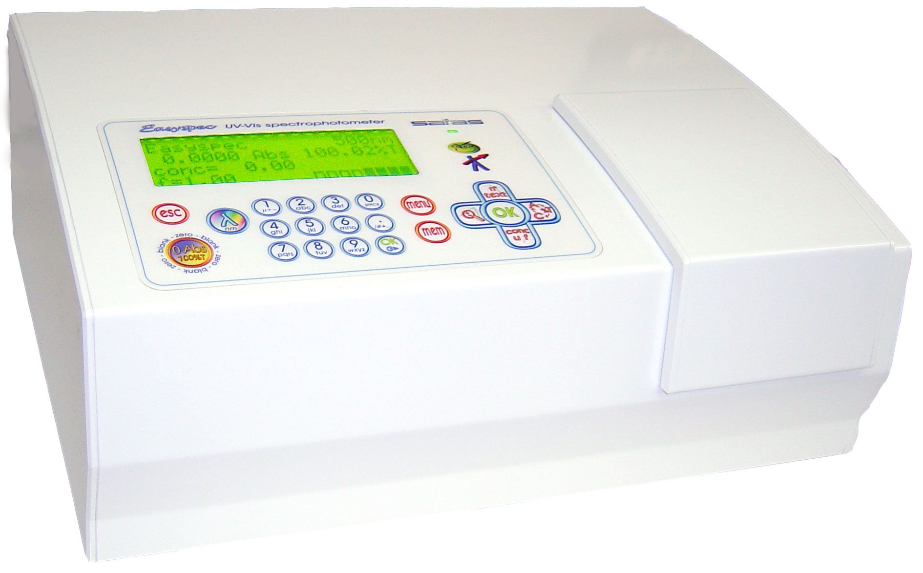 Spectrophotomètre proche uv-visible à monochromateur de type EBERT - SAFAS EASYSPEC_0