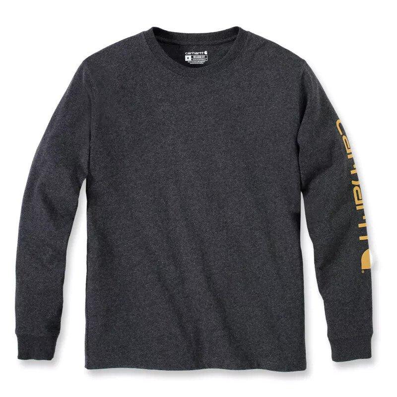 T-shirt Sleeve Manches longues Gris foncé Homme - Tailles : M_0