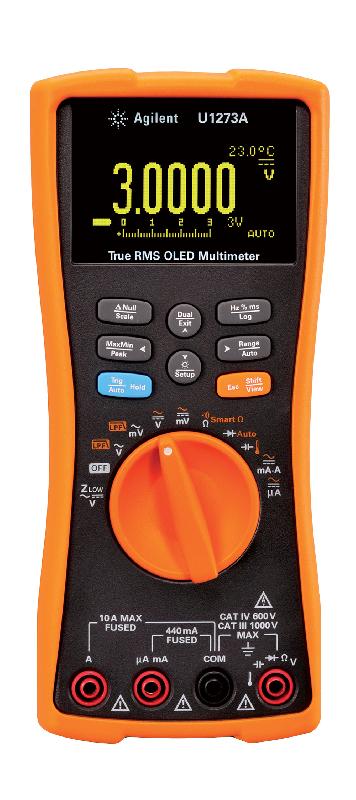 U1273AX | Multimètre numérique portable TRMS AC+DC, 30 000 points, avec condition d'utilisation jusqu'à -40°C_0
