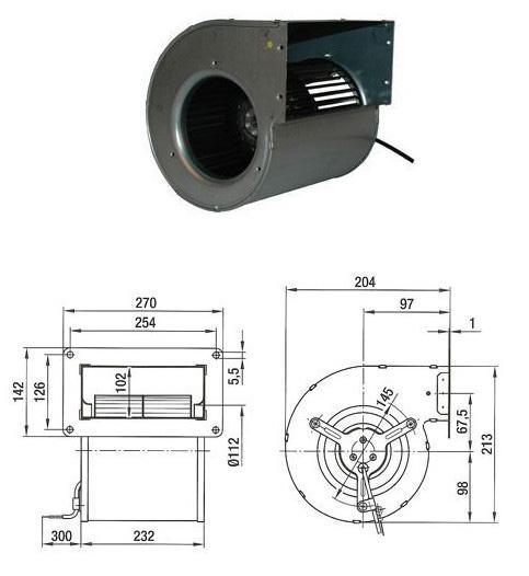 Ventilateur centrifuge d4e133-dl01-h9 ebmpapst_0