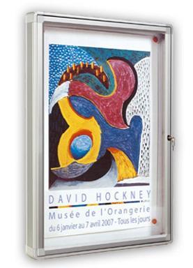 VITRINE D'AFFICHAGE EXTÉRIEUR (ÉTANCHE) / EP. 75 MM - SERIE 2000_0