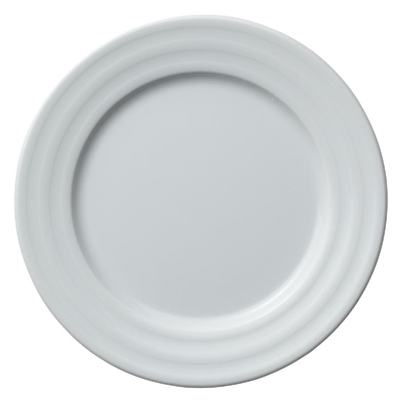 ASSIETTE PLATE ROND BLANC PORCELAINE Ø 18 CM RUBY