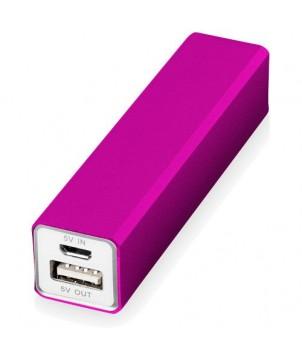 BATTERIE DE SECOURS WS101B 2200/2600 MAH - ROSE - CHARGEURS ET BATTERIES PUBLICITAIRES