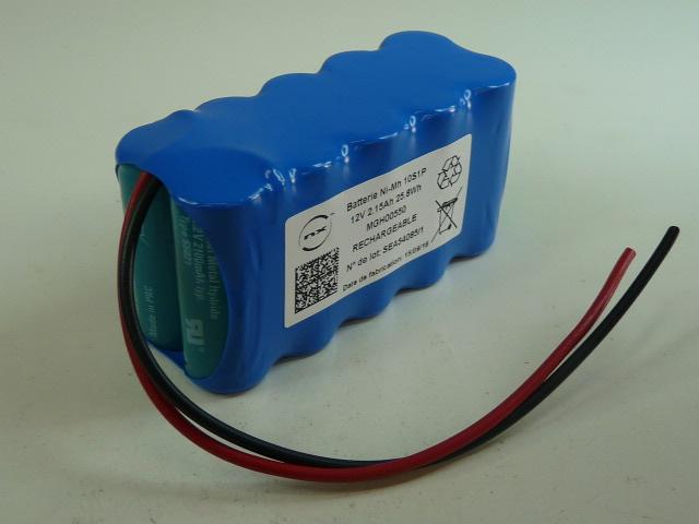 BATTERIE NIMH 10X 4/5A 10S1P ST2 12V 2.1AH F150_0