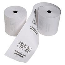 BOBINE CAISSES ENREGISTREUSES - PAPIER THERMIQUE 1 PLI SANS BISPHÉNOL A - PAQUET DE 10
