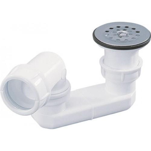 BONDE DE DOUCHE ORIENTABLE À GRILLE INOX - SORTIE HORIZONTALE - 0205003 NICOLL