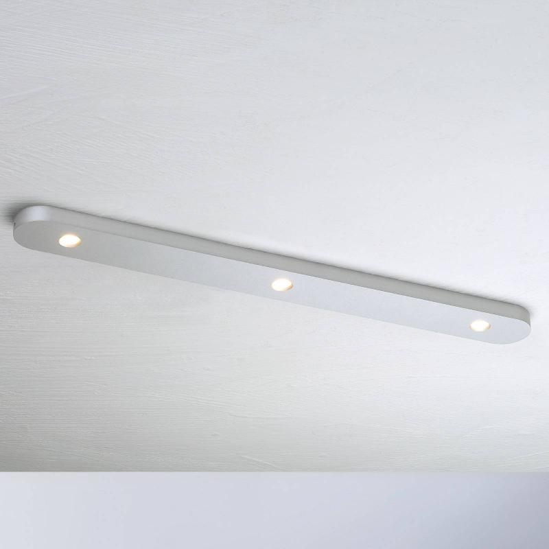 BOPP CLOSE PLAFONNIER LED À 3 LAMPES ALU