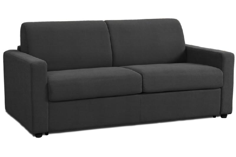 Canapé convertible Night Express - 140 cm - Matelas 14 cm - Gris anthracite - Ouverture express - Fabrication italienne_0