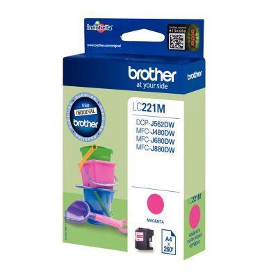 Cartouche jet d'encre Brother LC221M - magenta_0