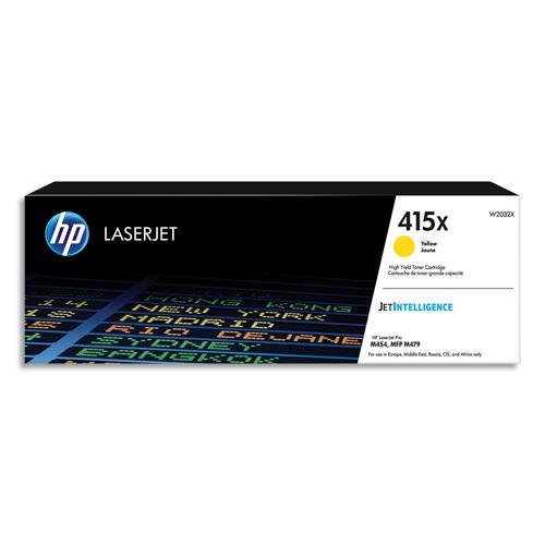 CARTOUCHE W2032X HP - LASER 415X - JAUNE