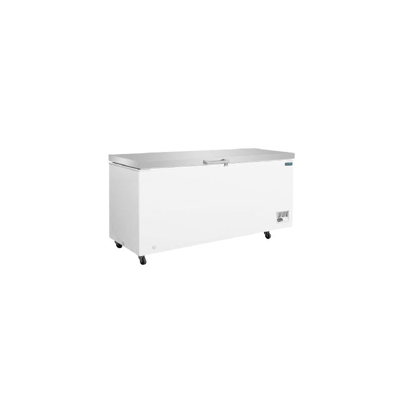 Congélateur coffre 581 Litres, 2 paniers, avec couvercle battant, sur roulettes, blanc, 190 W, 220 V - MONO_0