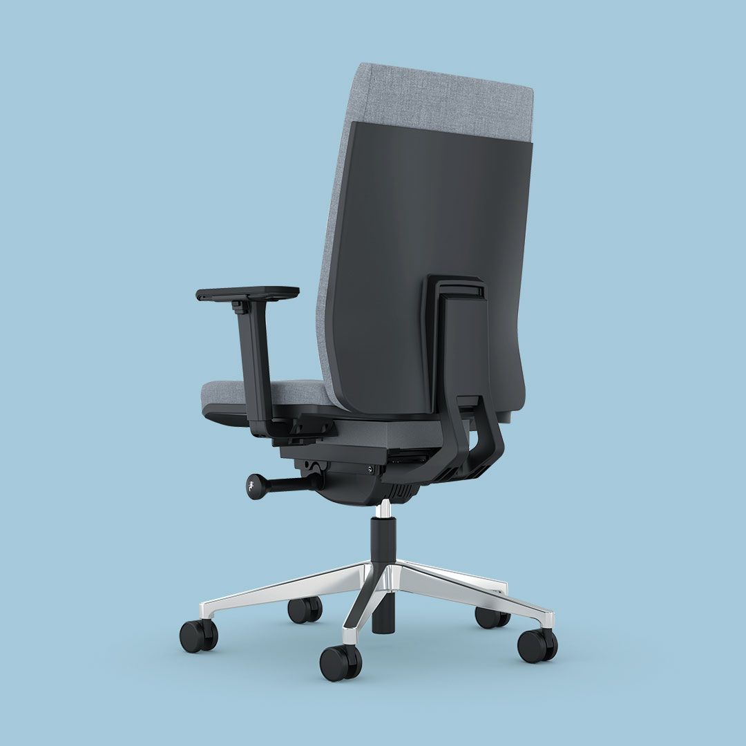 F1 - chaise de bureau - dossier capitonné - mécanisme synchrone 3D - Viasit bürositzmöbel GmbH_0