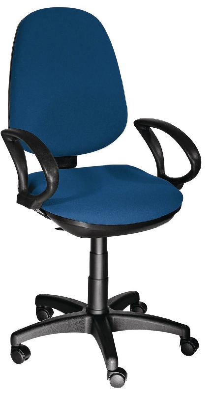 FAUTEUIL DE BUREAU VIVA CONTACT SYNCHRONE + TRANSLATION ASSISE COLORIS BLEU - MANUTAN COLLECTIVITÉS
