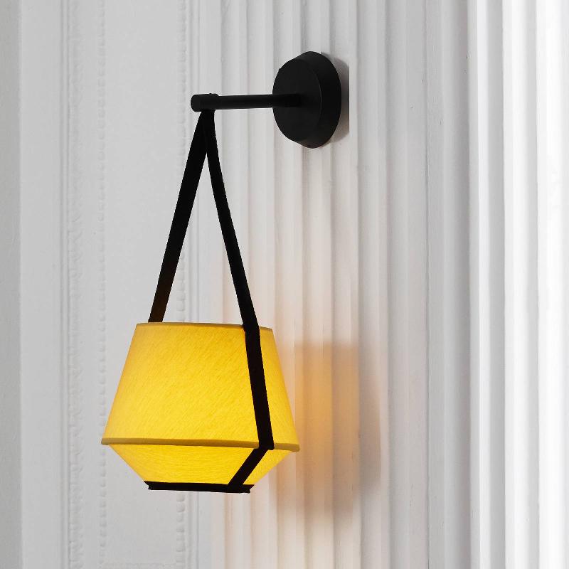 FORESTIER CARRIE XS APPLIQUE MURALE, JAUNE