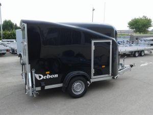 Fourgon  300*155*170 - 1300 kg cargo ii noir+ p.Laterale debon_0