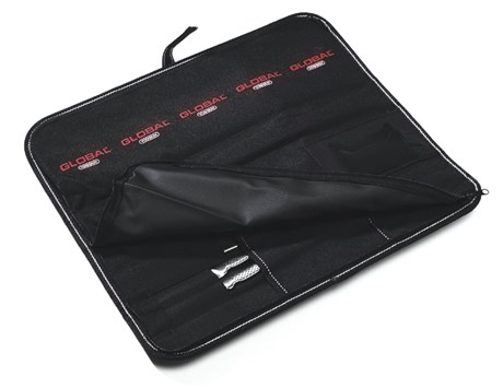 GLOBAL - TROUSSE À COUTEAUX MI-RIGIDE 11 COUTEAUX G667 - 127018