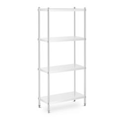 Helloshop26 - Étagère acier inoxydable inox 80 x 40 x 180 cm 200 kg professionnel 14_0005184 - 3000229921534_0