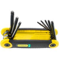 JEU DE 8 CLÉS MÂLES TORX DIFFÉRENTES TAILLES