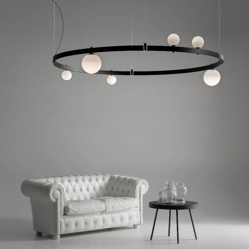 KARMAN STANT SUSPENSION LED NOIRE Ø 189 CM