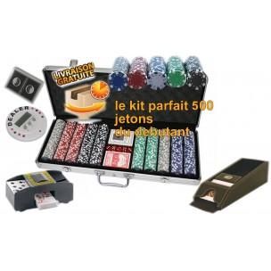 KIT 300 JETONS DICE + MELANGEUR + DISTRIBUTEUR + DELEAR ELECTRONIQUE