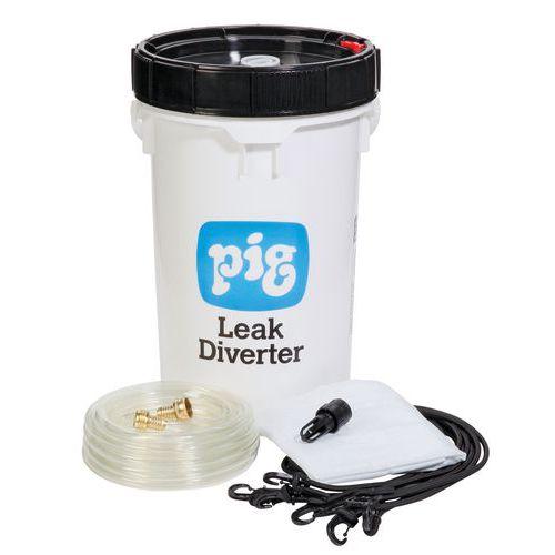 KIT DÉVIATEUR DE FUITE DE TOIT AVEC SEAU 76X76CM - PIG