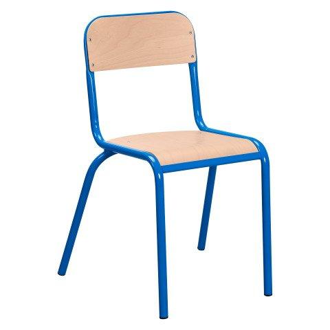 LOT DE 2 - CHAISE SCOLAIRE LUDO- TAILLE 6 - CM2/COLLÈGE/LYCÉE - BLEU