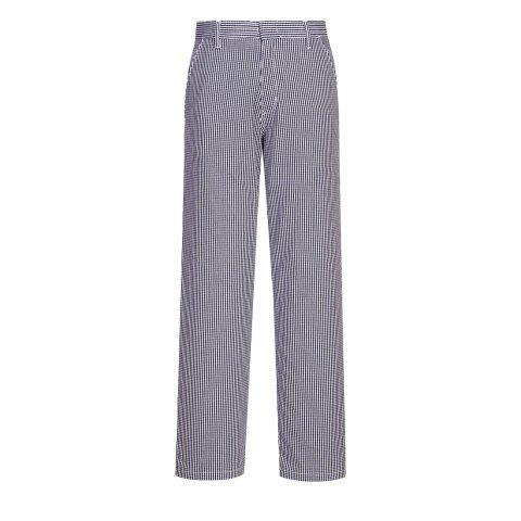 LOT DE 2 - PORTWEST C075 PANTALON CUISINE BARNET BLEU CHECK - TAILLE M - STANDARD