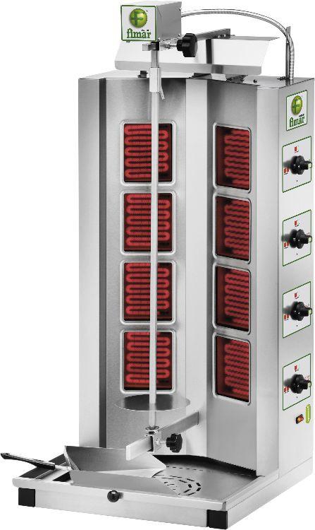 Machine à kebab électrique double 8 Résistances Fimar_0
