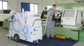 Machine mobile de nettoyage industriel MKR SF - Nettoyage et recyclage rapide pour centres d'usinage_0