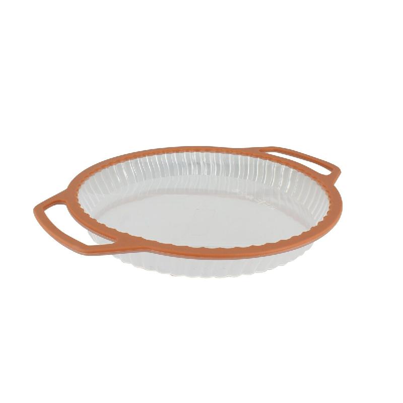Menastyl - Moule à tarte mady 26cm en silicone et acier carbone - 3256391055663_0