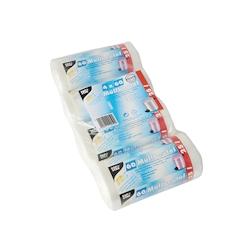 Papstar Sacs poubelle, HDPE 25 l 52 cm x 50 cm transparent - transparent 10050_0