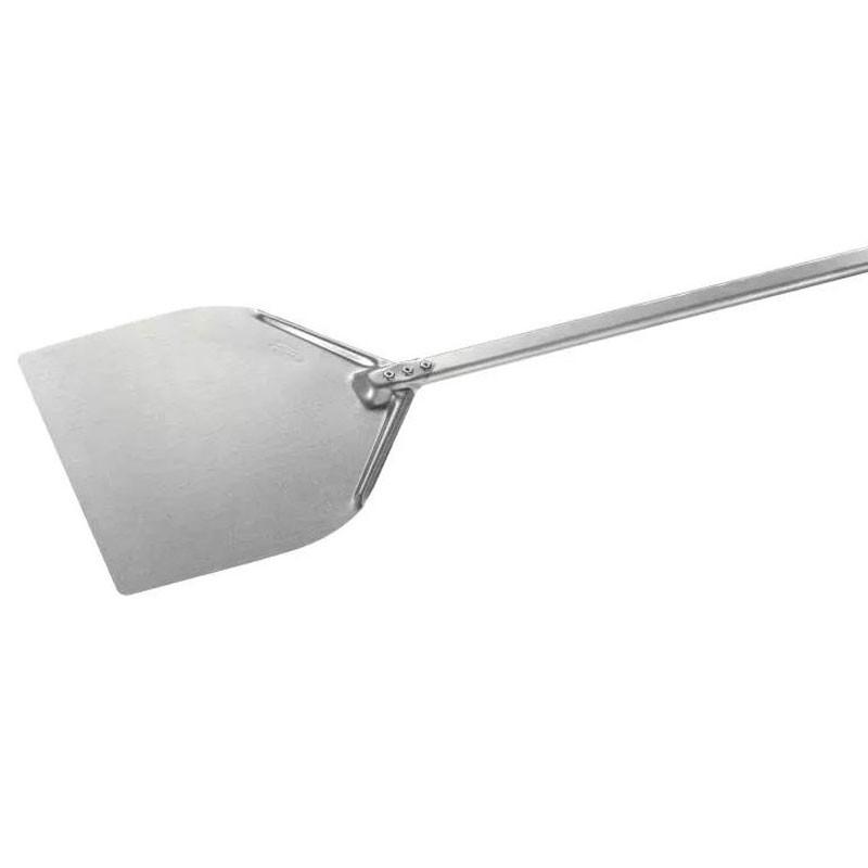 Pelle à pizza rectangulaire acier 32x30 - Manche 150 cm | Gi.Metal - F-32R/L_0
