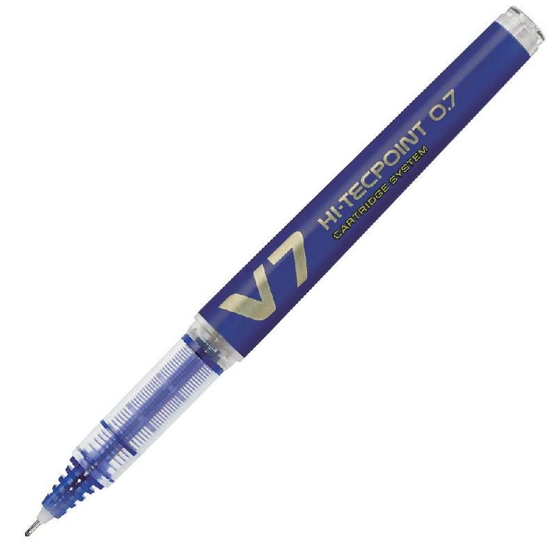 PILOT BEGREEN ROLLER HI-TEC V5 BEGREEN - PILOT - 0,7 MM - COLORIS : BLEU (PRIX À L'UNITÉ)