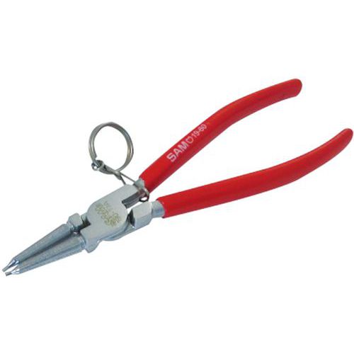 PINCE CIRCLIPS INTERIEURE DROITE 12-25 MM AVEC CLIP INOX FME - SAM