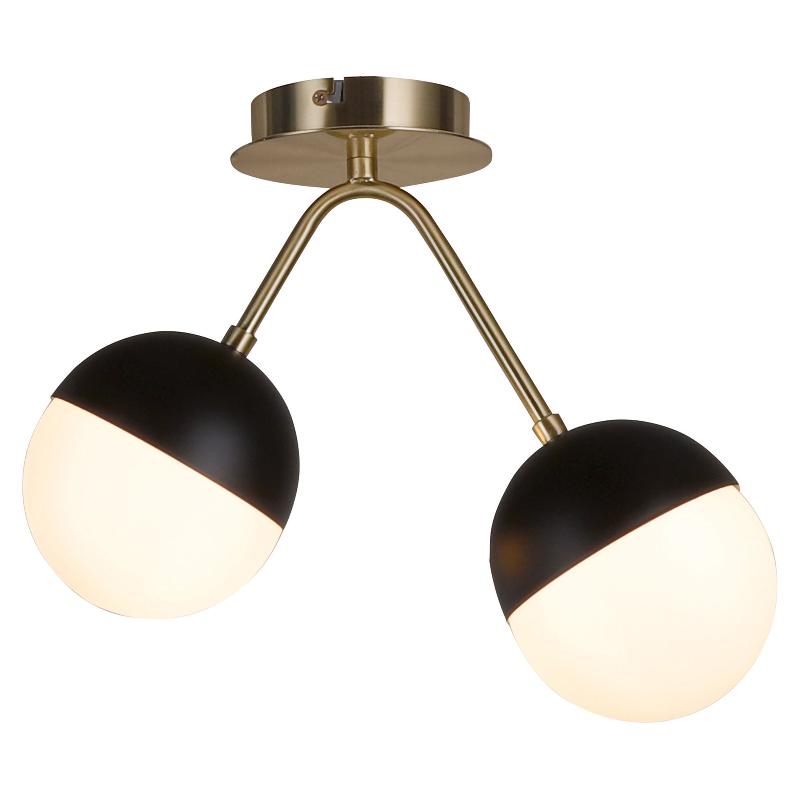 VIOKEF PLAFONNIER ORBIT, À 2 LAMPES